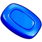 Blaues Bonbon symbol