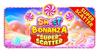 Sweet Bonanza Super Scatter Slot Cover
