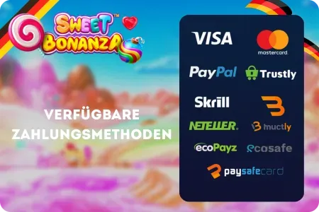 Verfügbare Zahlungsmethoden